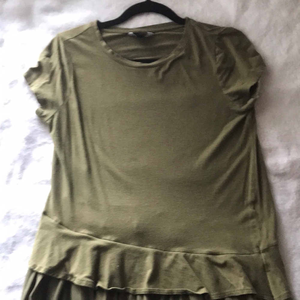 Short Green Top